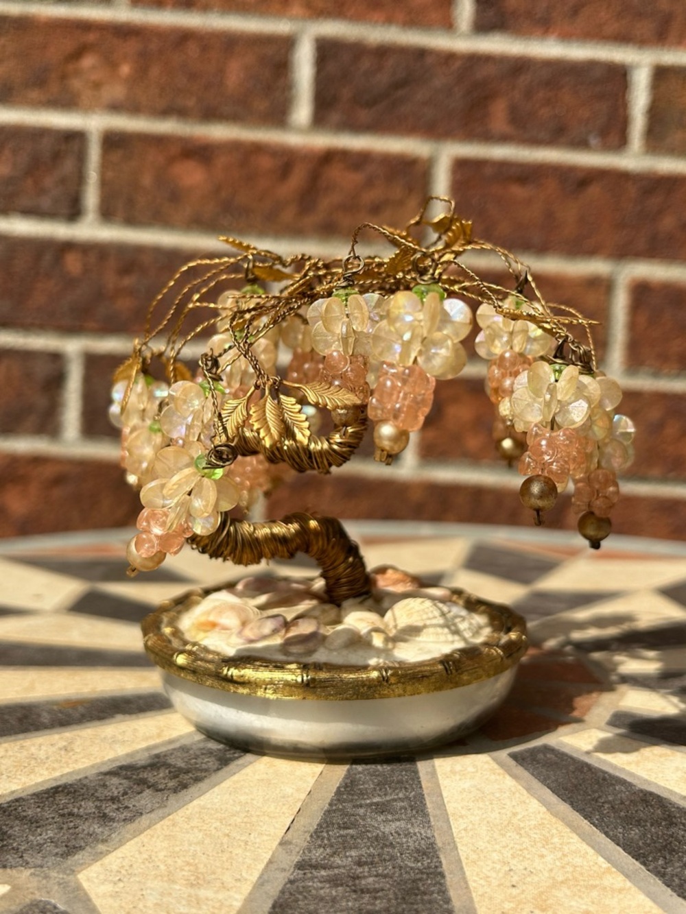 Vintage beaded grape tree - Picture 3 of 12